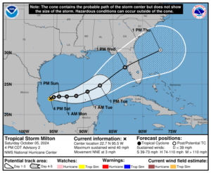 Tropical Storm Milton Forms In The Gulf Zero Impacts For Texas But A