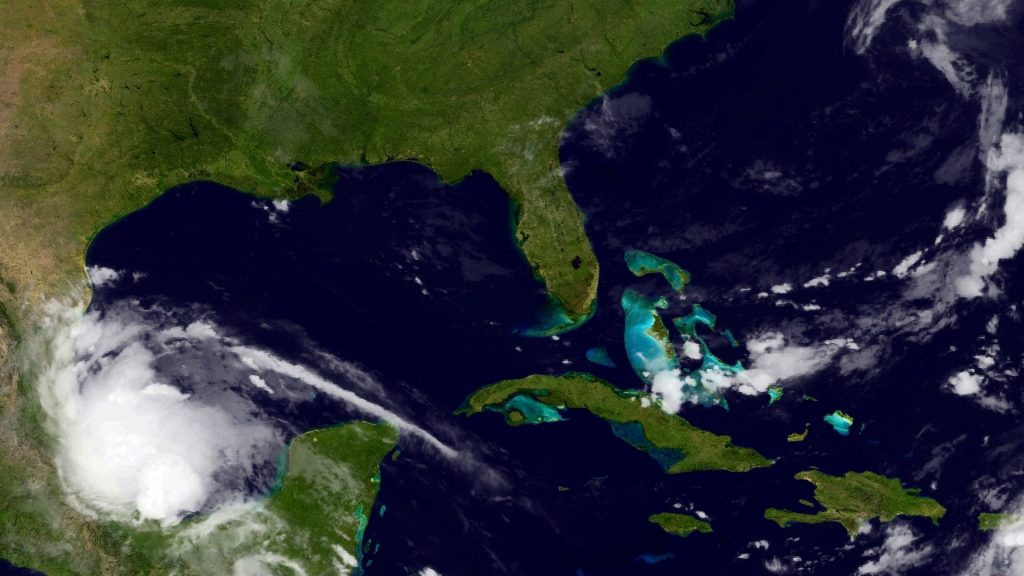 Tropical Storm Danielle formed this morning. (NOAA)