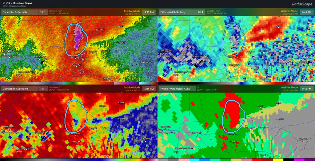 What the heck was up with last week’s hail in Houston? Space City Weather