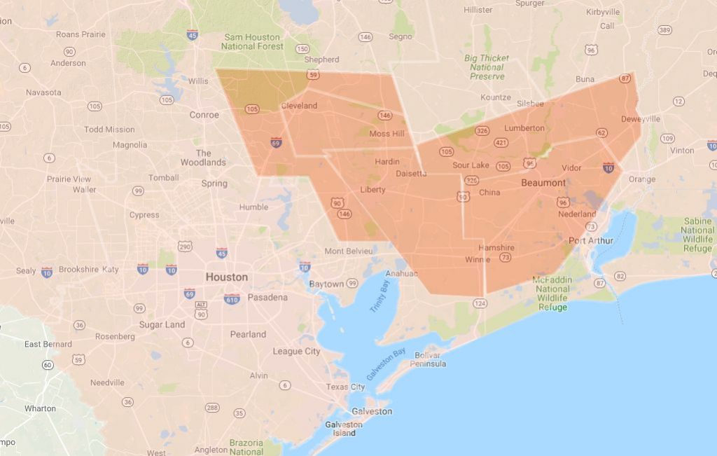 Beaumont pummeled overnight one more day of Imelda for Houston