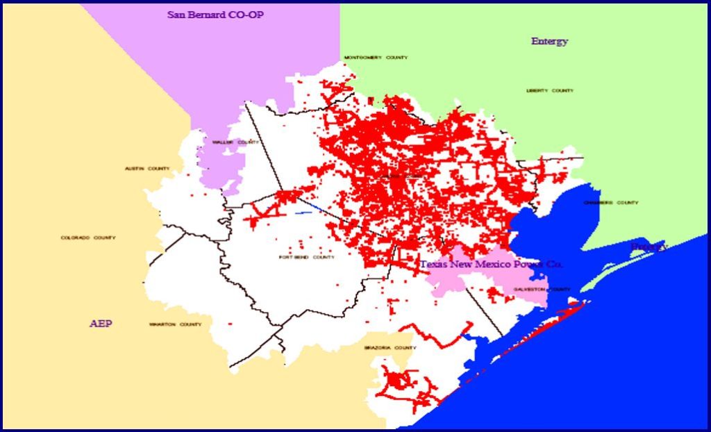 As Laura tracks east, Houston’s biggest issue tonight may be power