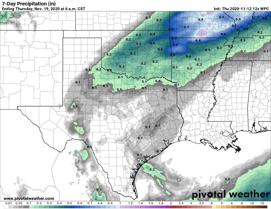 Cold front now on track to reach most of Houston on Sunday morning – Space City Weather