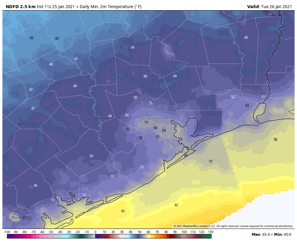 Houston’s stretch of really dreary January weather ends soon Space