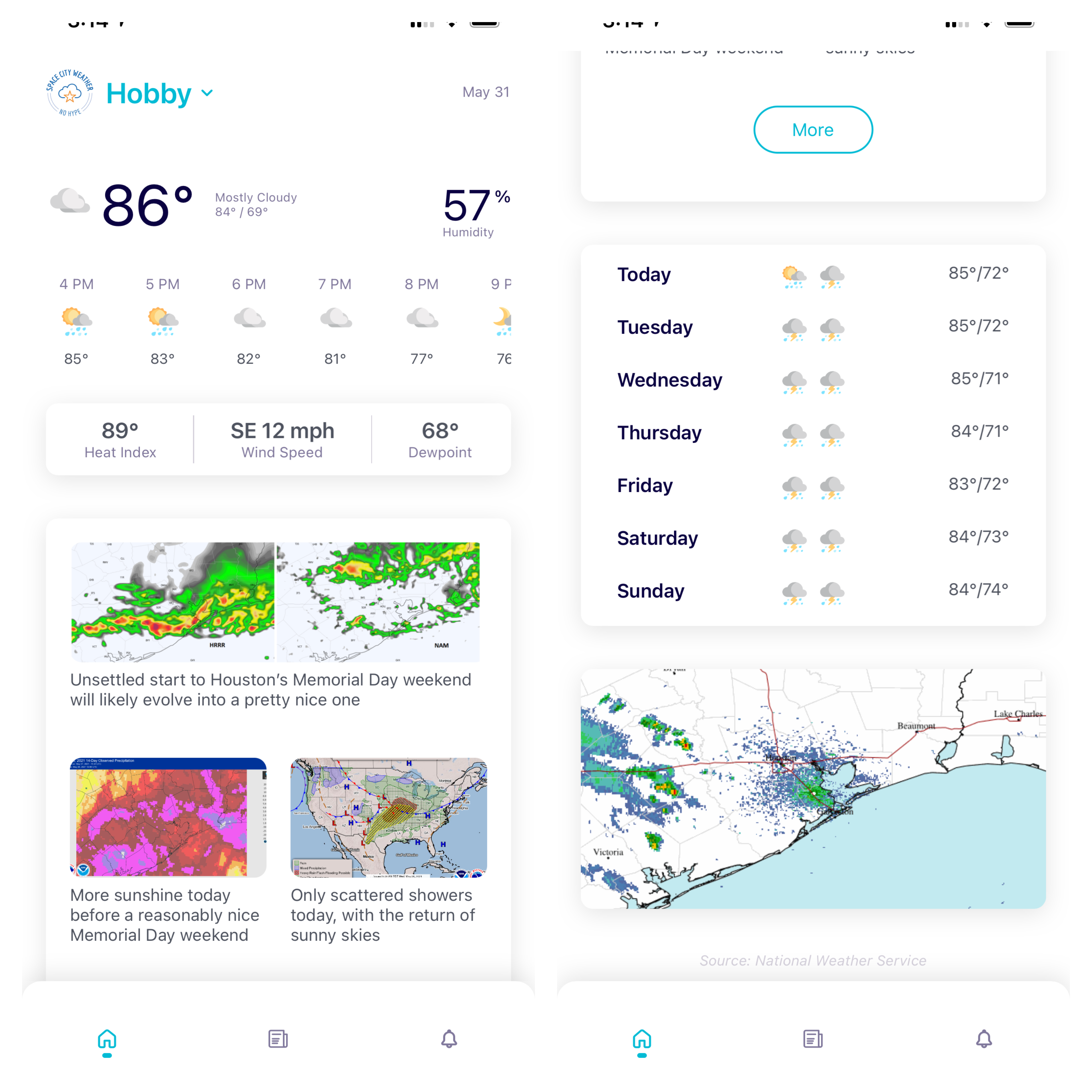 It’s finally here! Introducing the Space City Weather app Space City