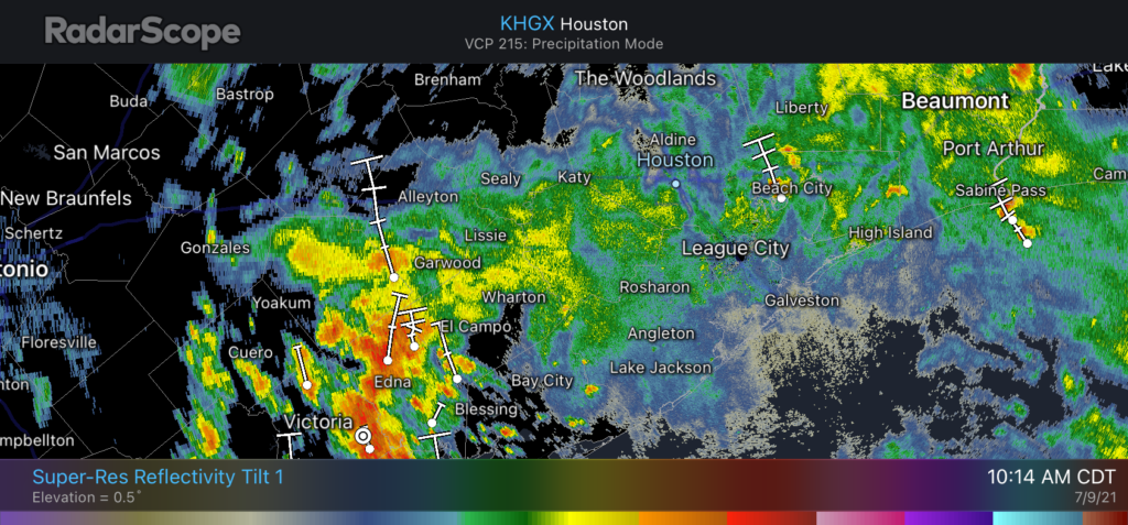 Storms winding down over the Houston metro area – Space City Weather