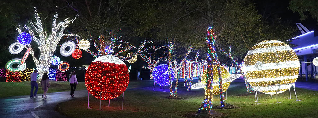 Space Center Houston Galaxy Lights