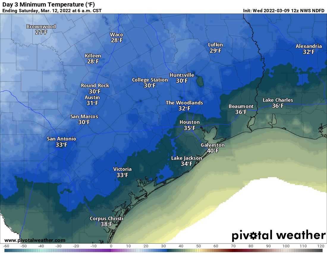 Wednesday & Thursday to bring nicer weather back to Houston before a