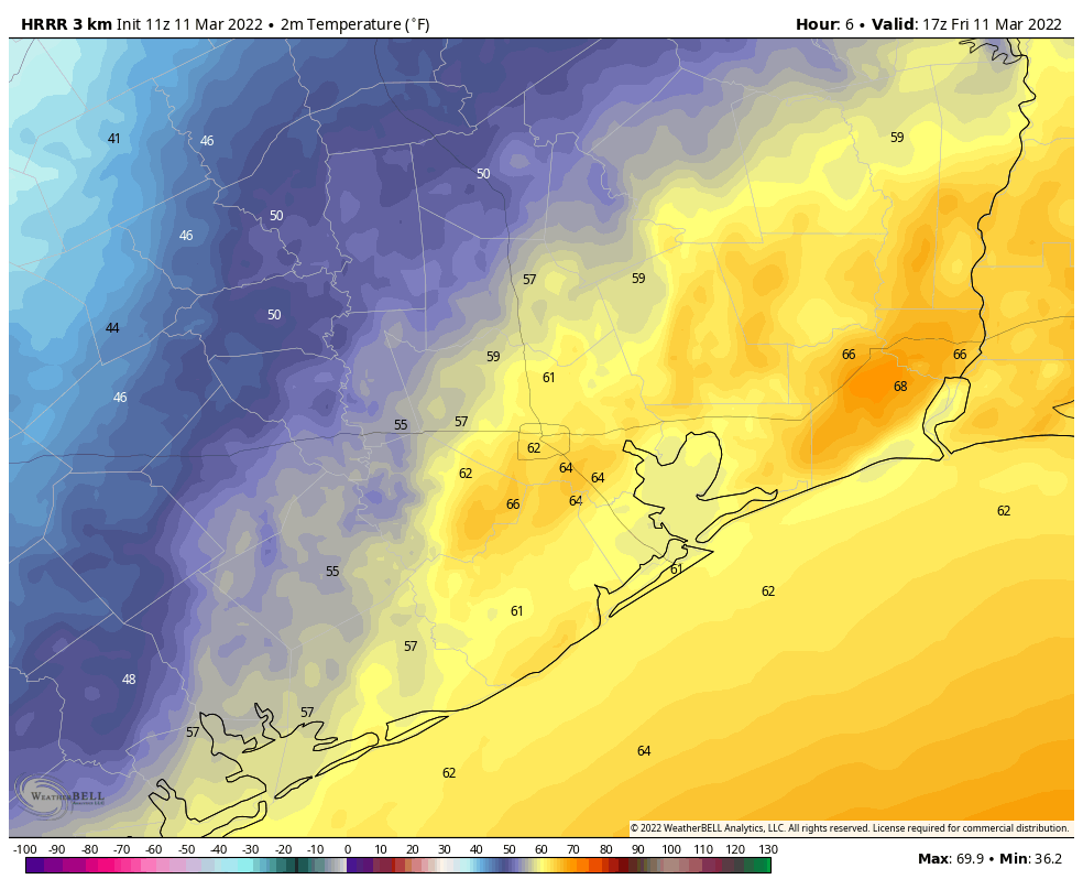 A strong front will plunge Houston back into winterlike weather for a