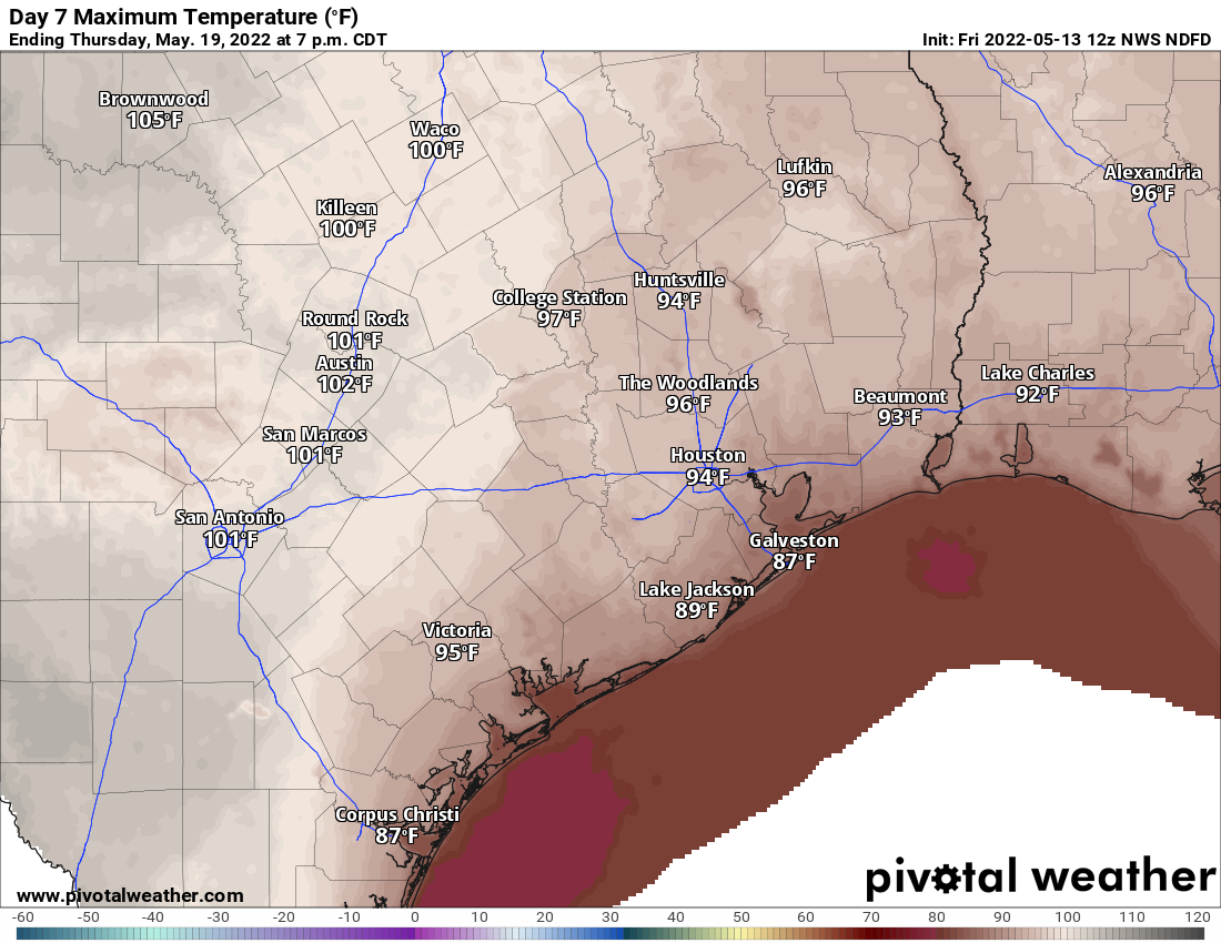 Drought expands near Matagorda Bay, as heat persists for Houston