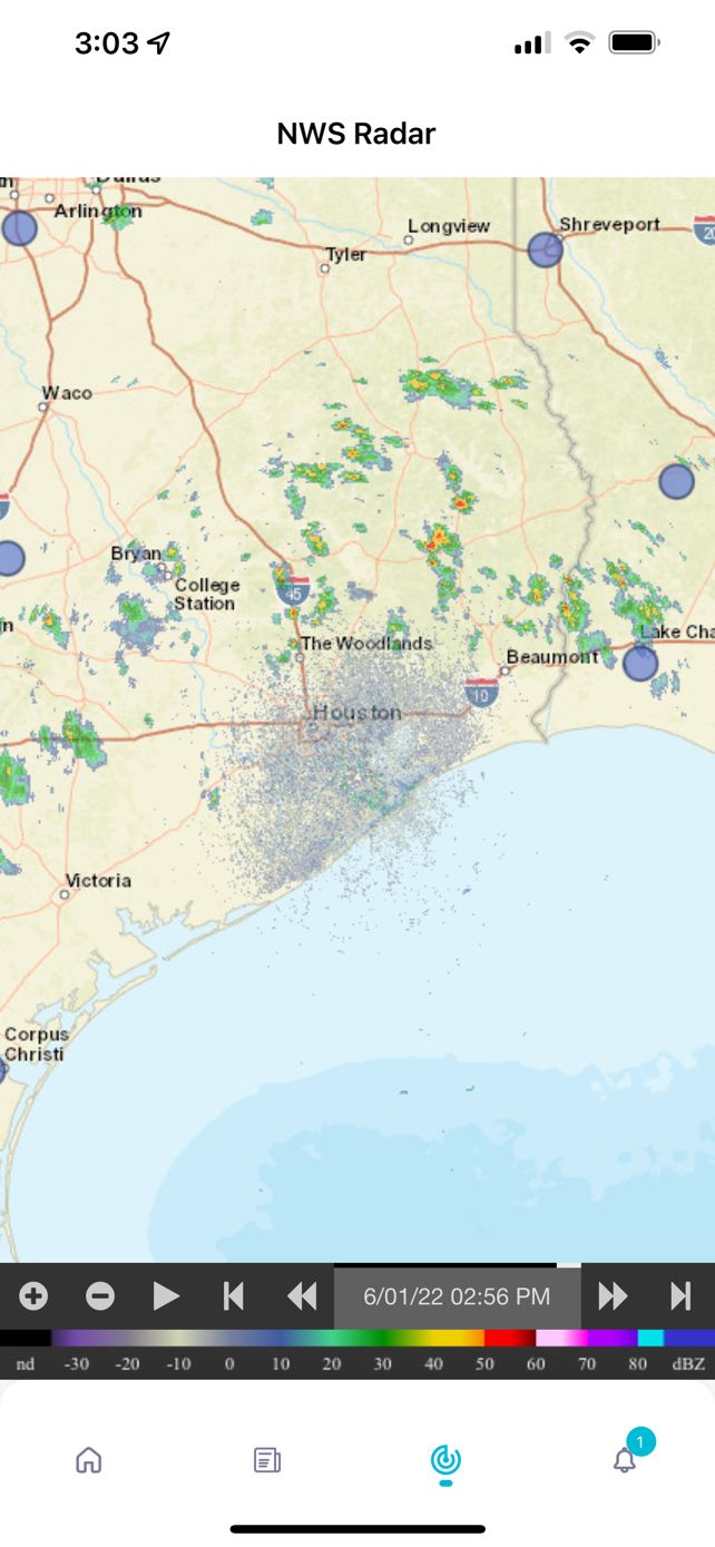 Introducing version 1.5 of the Space City Weather app, which of course