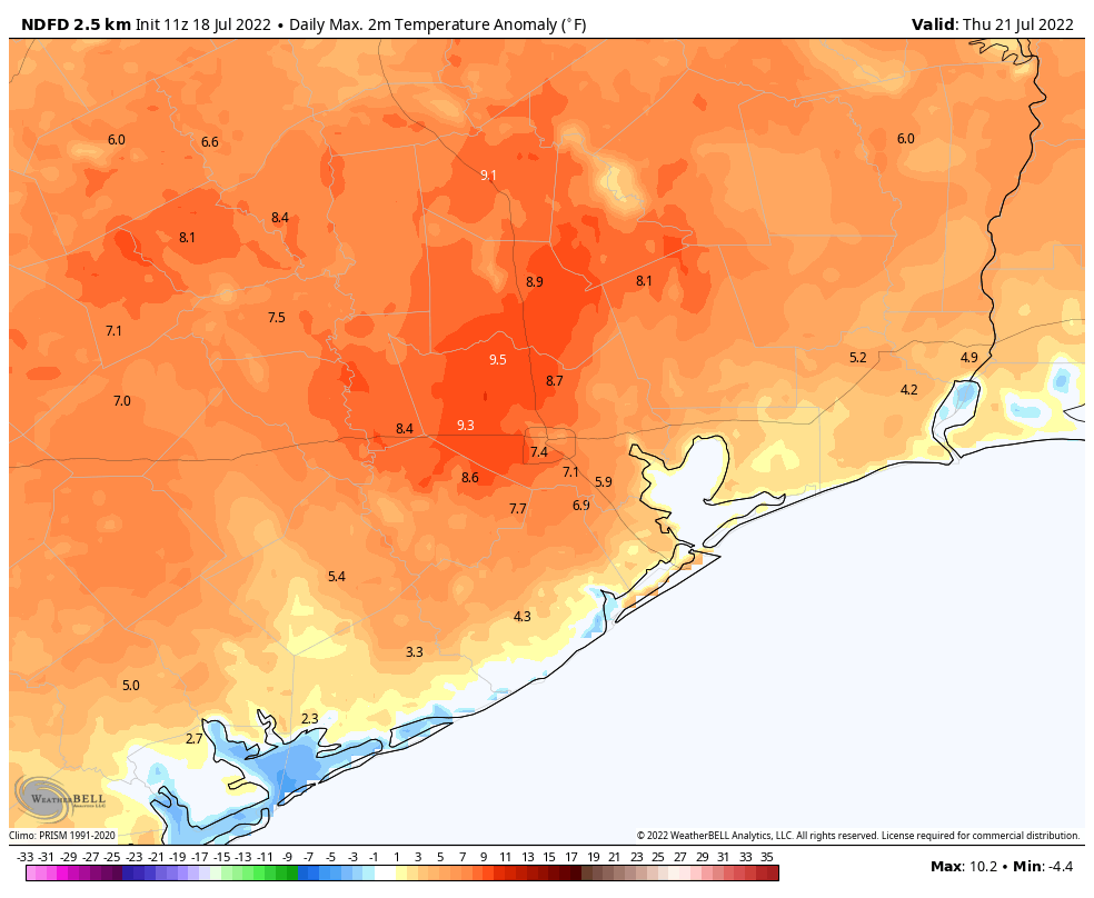 Tracking Houston’s 100degree days So far, we’re near a record pace