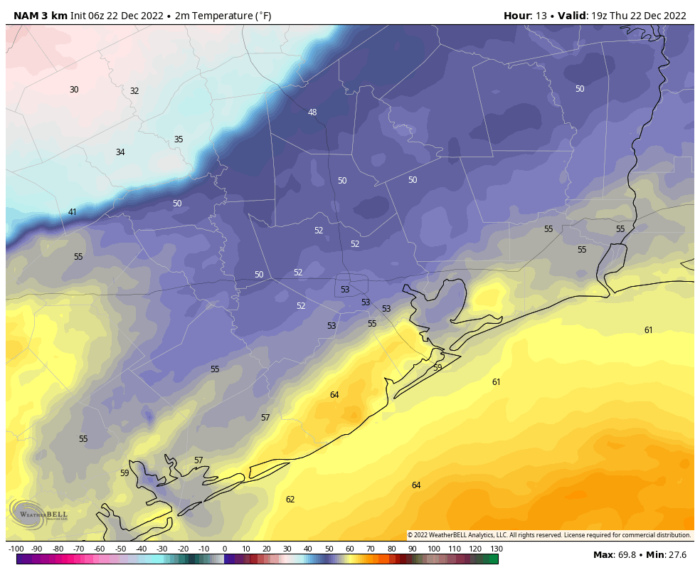 Today will be one of the strangest weather days of your life