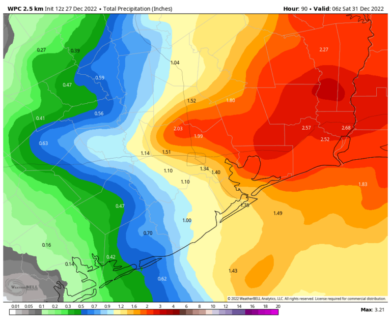 Warmer and wetter as Houston looks to close out 2022 Space City Weather