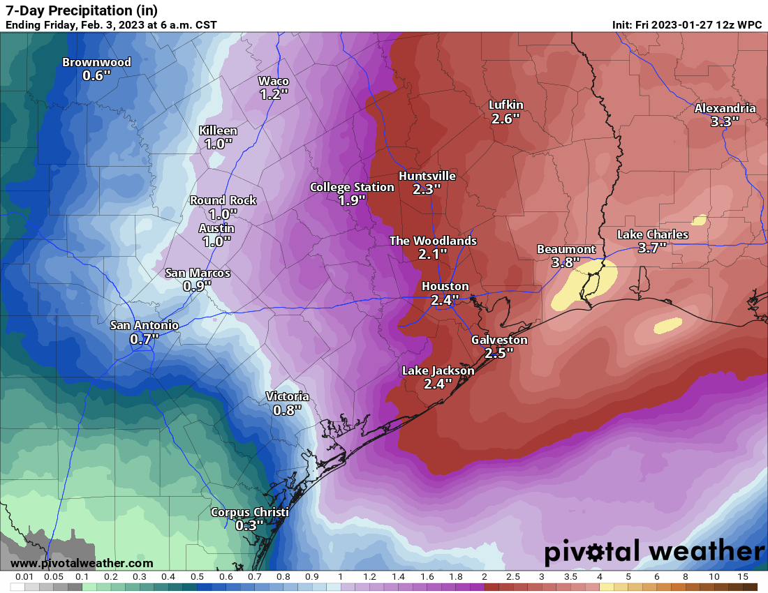 WPC's Short Range Forecasts (Days 0.5 - 2.5) - NDFD Precipitation