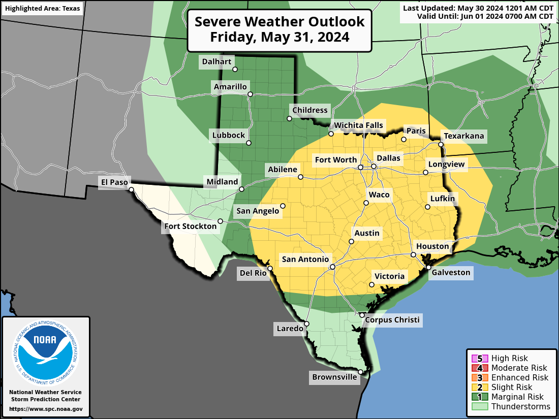 Stormy pattern continues into the weekend, with Friday looking like the ...