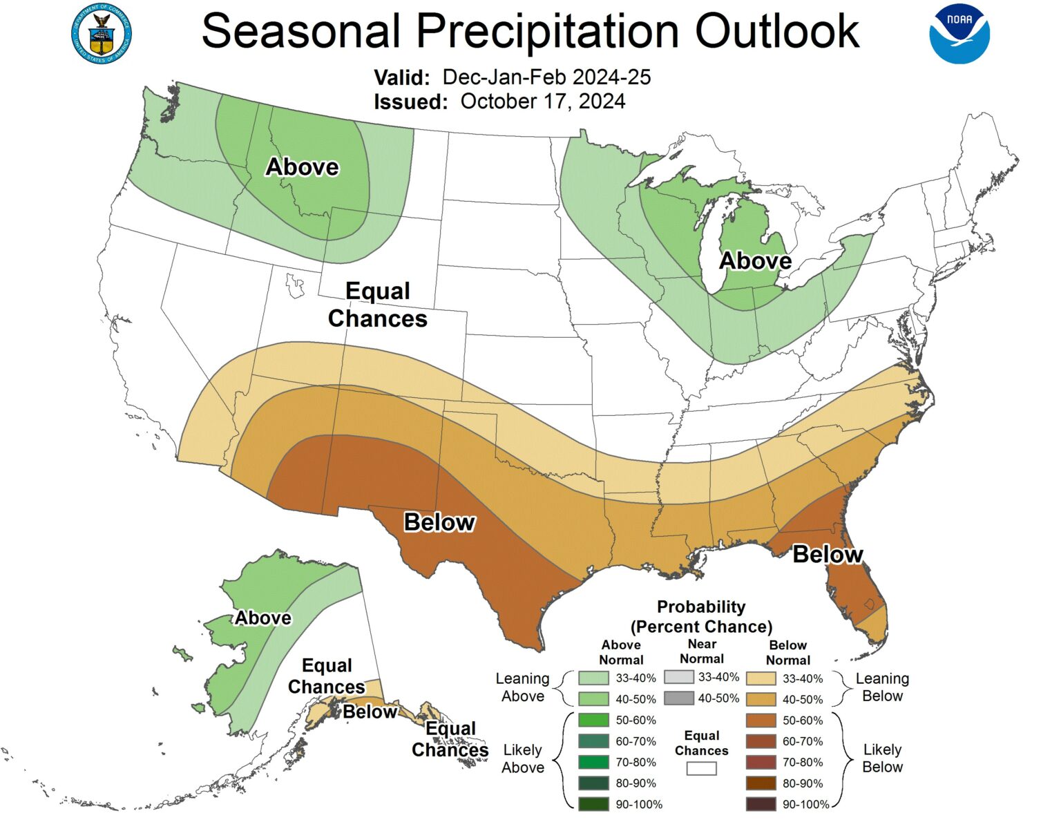 Winter outlook for 20242025 We’re having a winter, right? Space