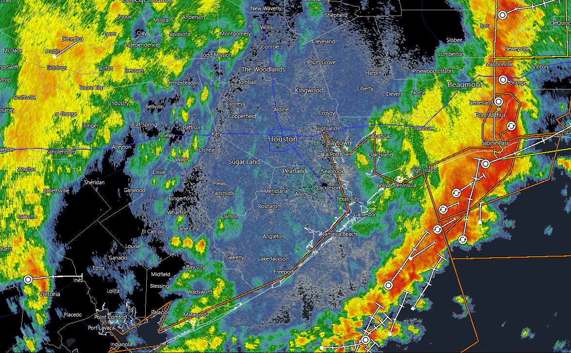 First round of storms moves through, with sporadic showers possible ahead of another line tonight – Space City Weather First round of storms moves through, with sporadic showers possible ahead of another line tonight – Space City Weather