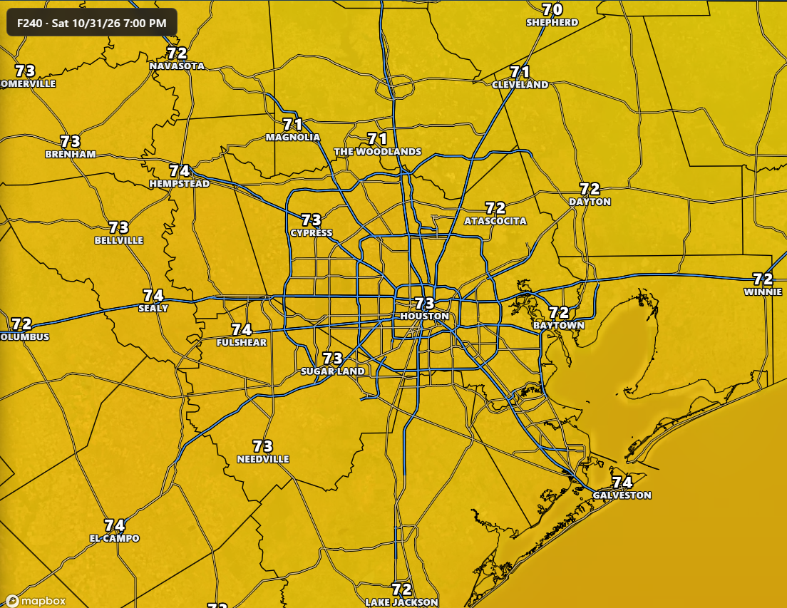 Our way-too-early forecast for Halloween in Houston
